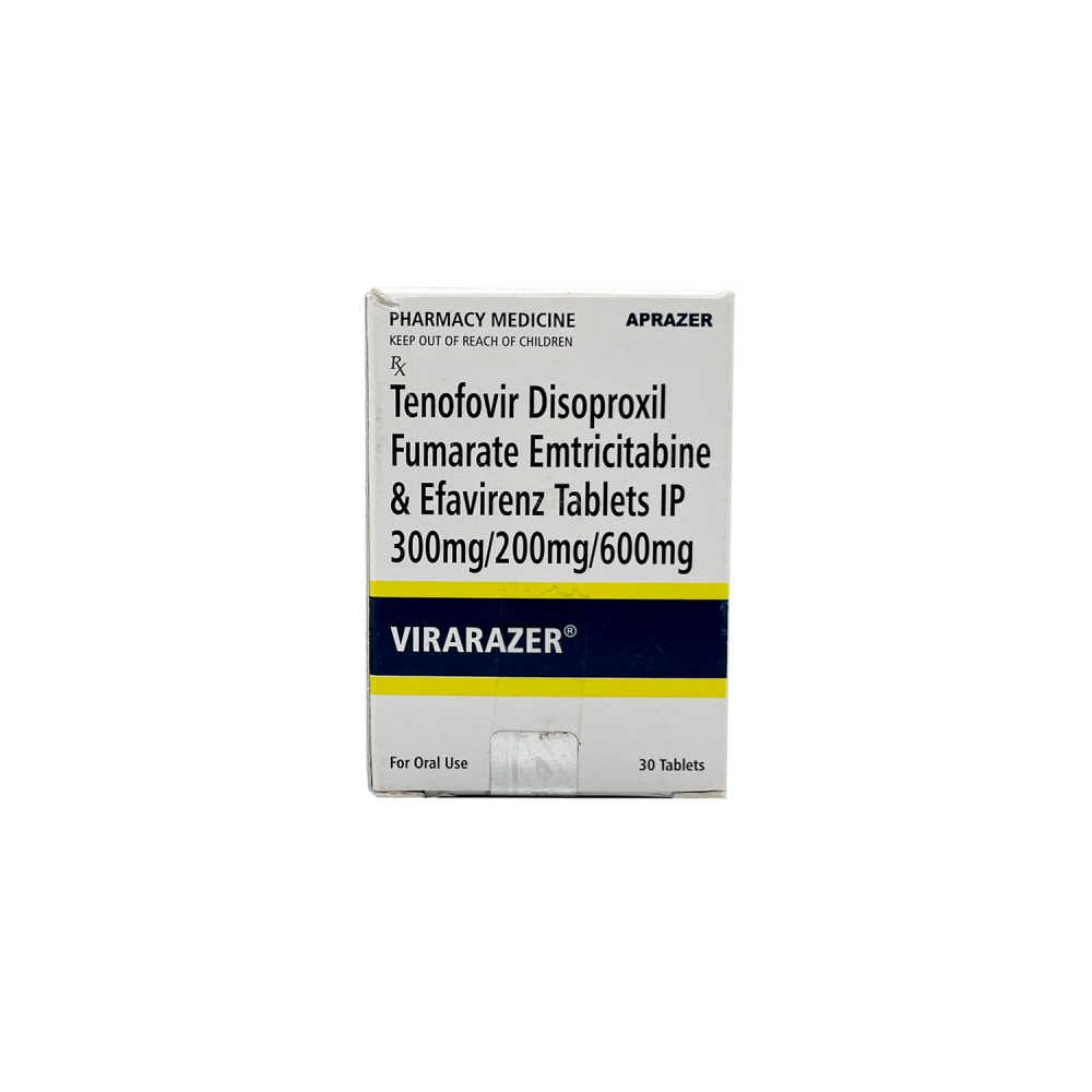 VIRARAZER (Тенофовир + Эмтрицитабин + Эфавиренз / Tenofovir + Emtricitabine + Efavirenz) Aprazer