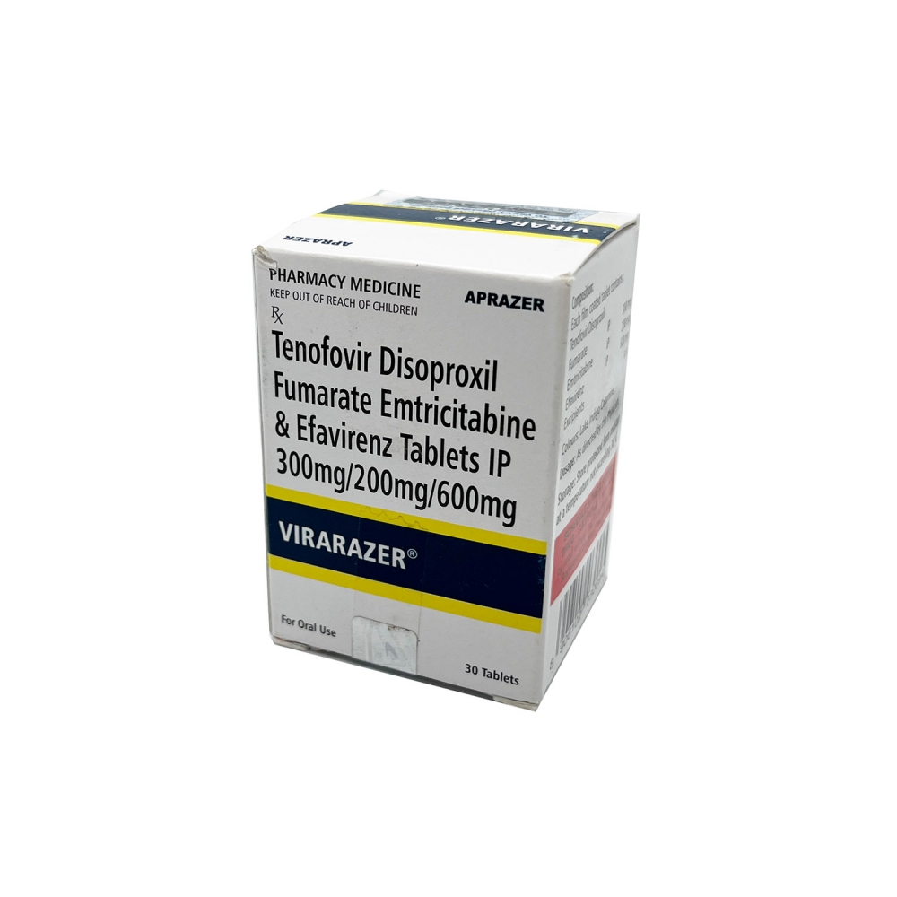 VIRARAZER (Тенофовир + Эмтрицитабин + Эфавиренз / Tenofovir + Emtricitabine + Efavirenz) Aprazer