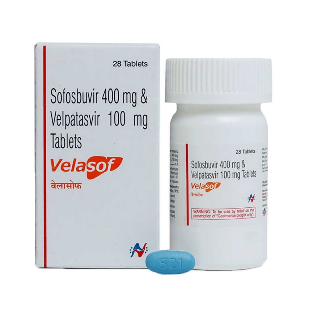 VELASOF (Софосбувир + Велпатасвир / Sofosbuvir + Velpatasvir) Hetero Labs Ltd