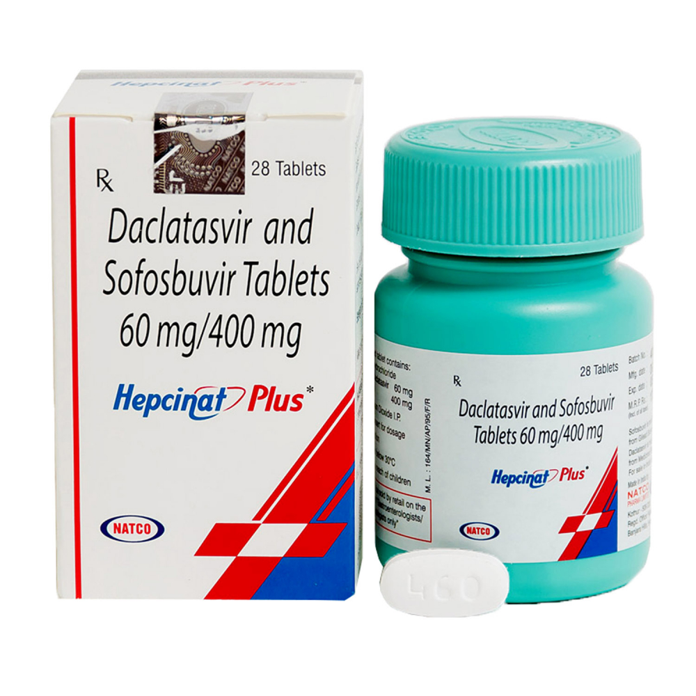 HEPCINAT PLUS (Софосбувир + Даклатасвир / Sofosbuvir + Dacklatasvir) Natco Pharma