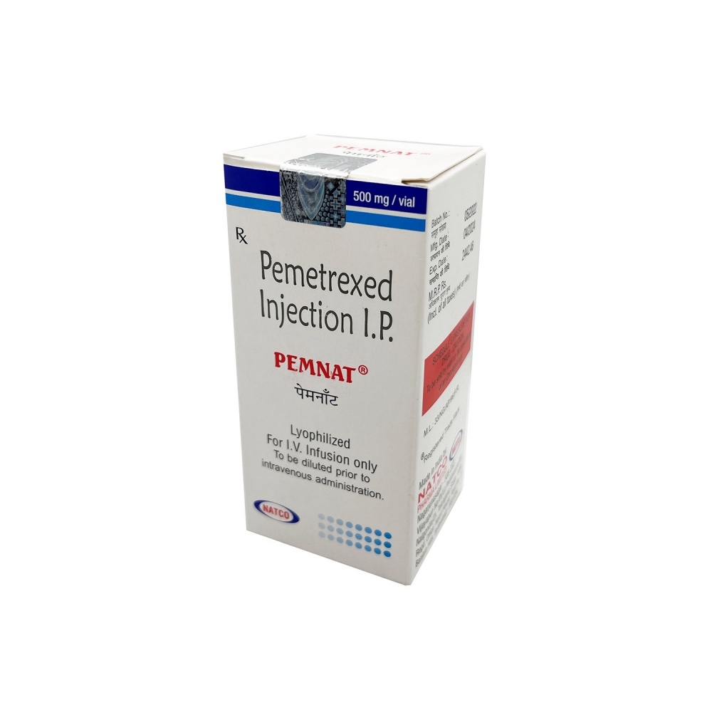 PEMNAT 500 (Пеметрексед / Pemetrexed) Natco Pharma