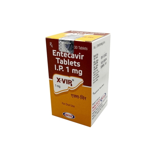 X-VIR 1.0 (Энтекавир / Entecavir) X-VIR Natco Pharma