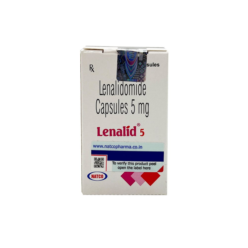 LENALID 5 (Леналидомид / Lenalidomide) Natco Pharma