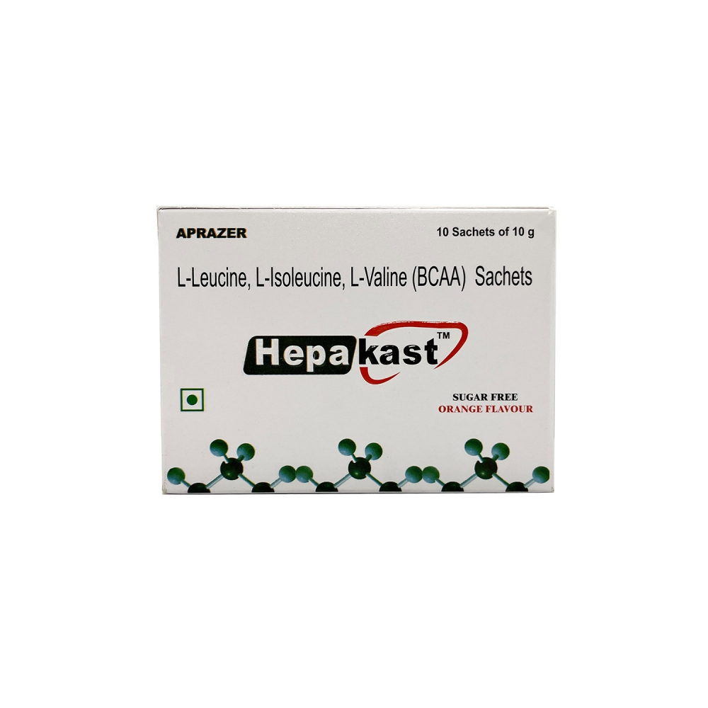 Hepakast (L-Изолейцин + L-Лейцин + L-Валин / L-Leucine + L-Isoleucine + L-Valine) Aprazer Health Care