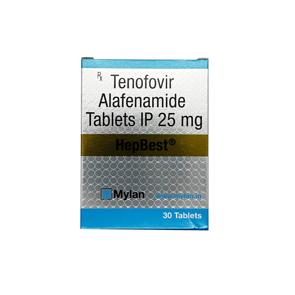 HEPBEST (Тенофовир Алафенамид / Tenofovir Alafenamide) Mylan Pharmaceuticals