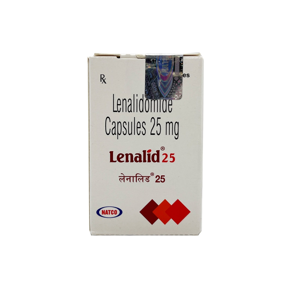 LENALID 25 (Леналидомид / Lenalidomide) Natco Pharma