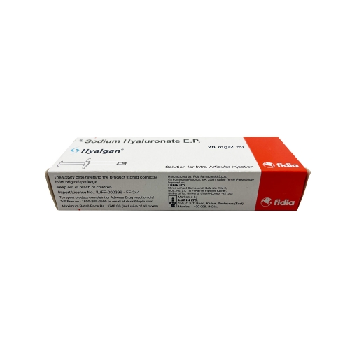 HYALGAN (Гиалуронат натрия / Sodium Hyaluronate) Fidia Farmaceutici S.p.A.