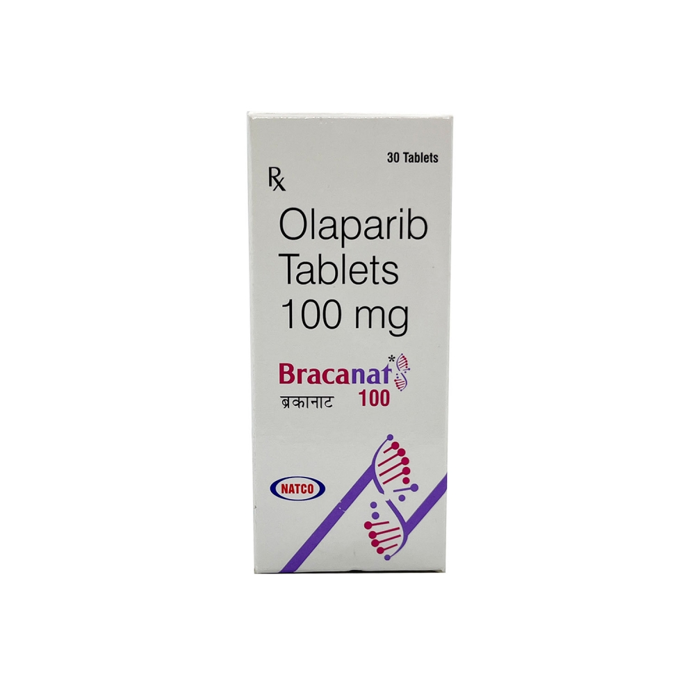 BRACANAT 100 (Олапариб / Olaparib) Natco Pharma